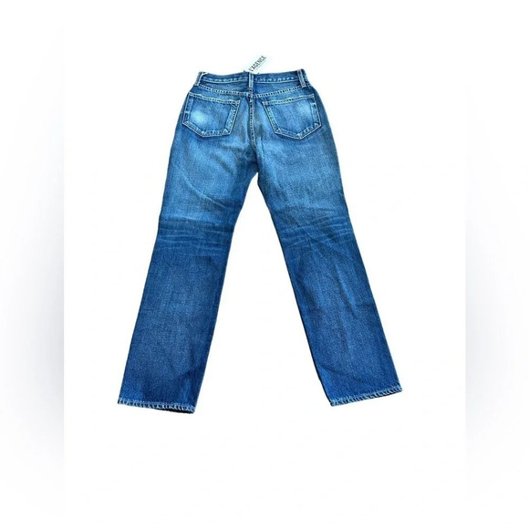 L’Agence Ezra Distressed Straight Leg Newberry Wash Jeans - Picture 5 of 8